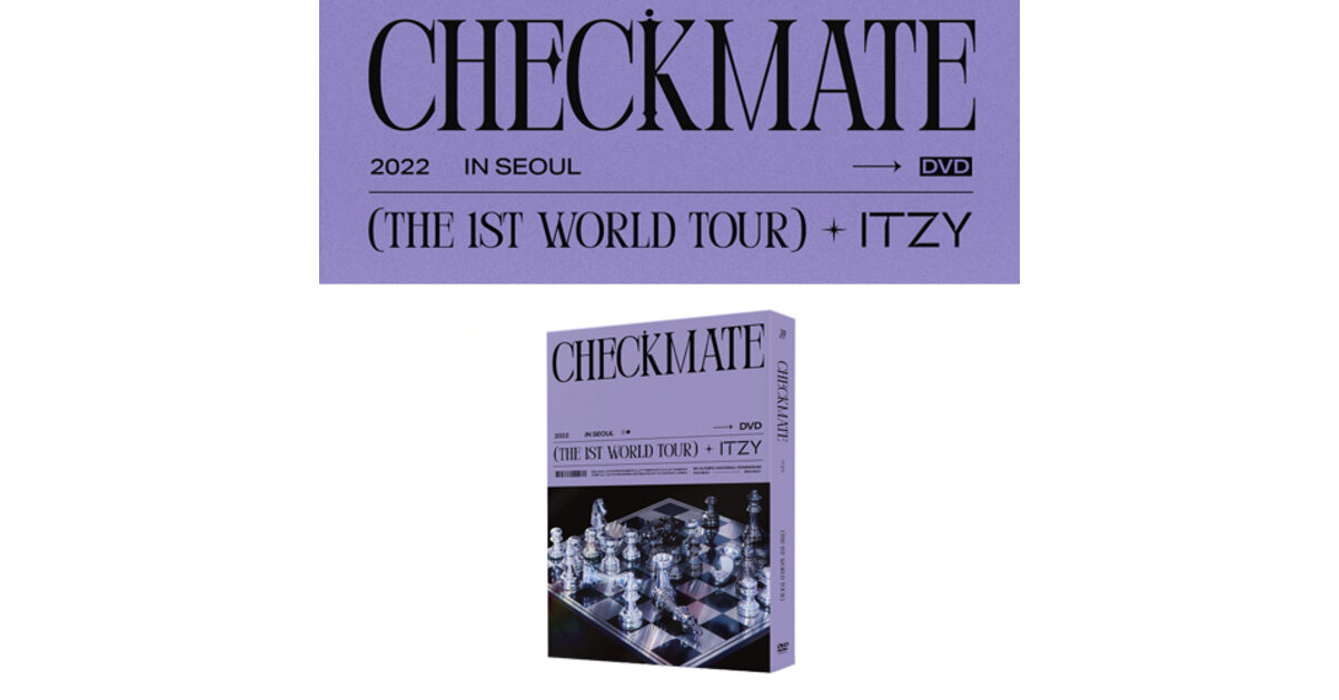 ITZY - Checkmate 2022 The 1st World Tour In Seoul (DVD & Photobook)